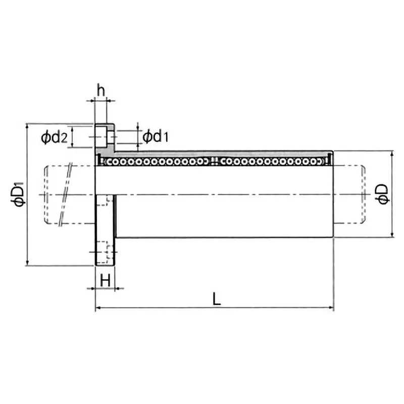 thk-long-type-stainless-linear-bush-32-mm-outer-dia-lmf-20ml