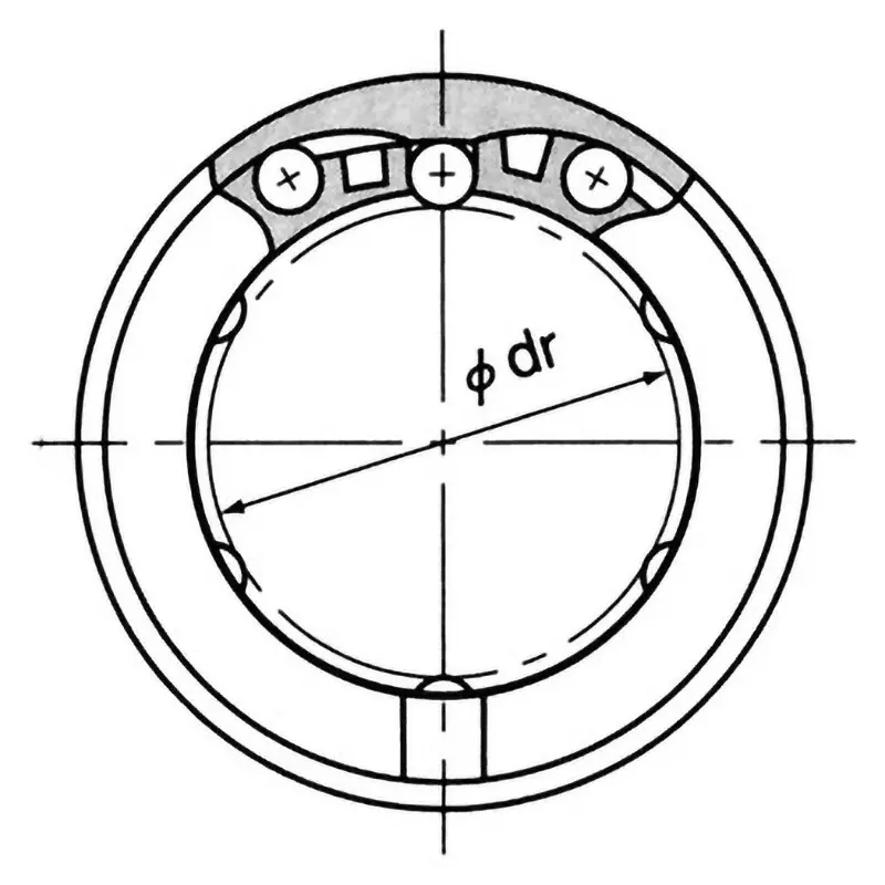 thk-standard-type-linear-bushing-straight-8-mm-outer-dia-lm-4