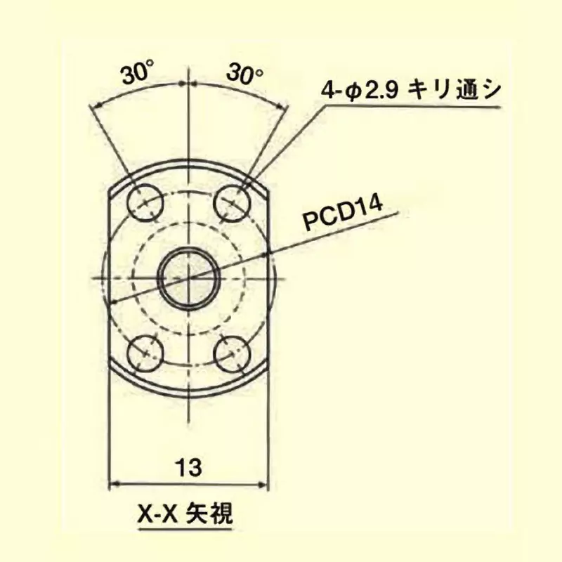 thk-standard-lead-precision-ball-screw-4-mm-shaft-outer-dia-bnk-0401-3g0127lc3y
