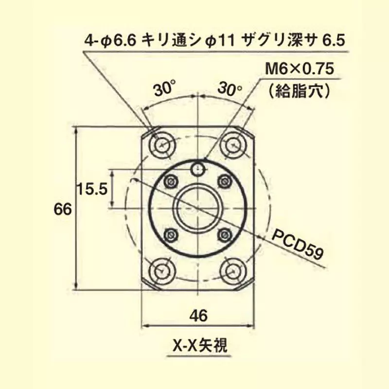 thk-standard-lead-precision-ball-screw-20-mm-shaft-outer-dia-bnk-2020-36g0520lc5y