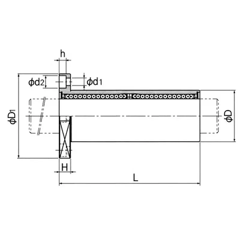 thk-long-type-stainless-linear-bush-12-mm-outer-dia-lmk-6ml