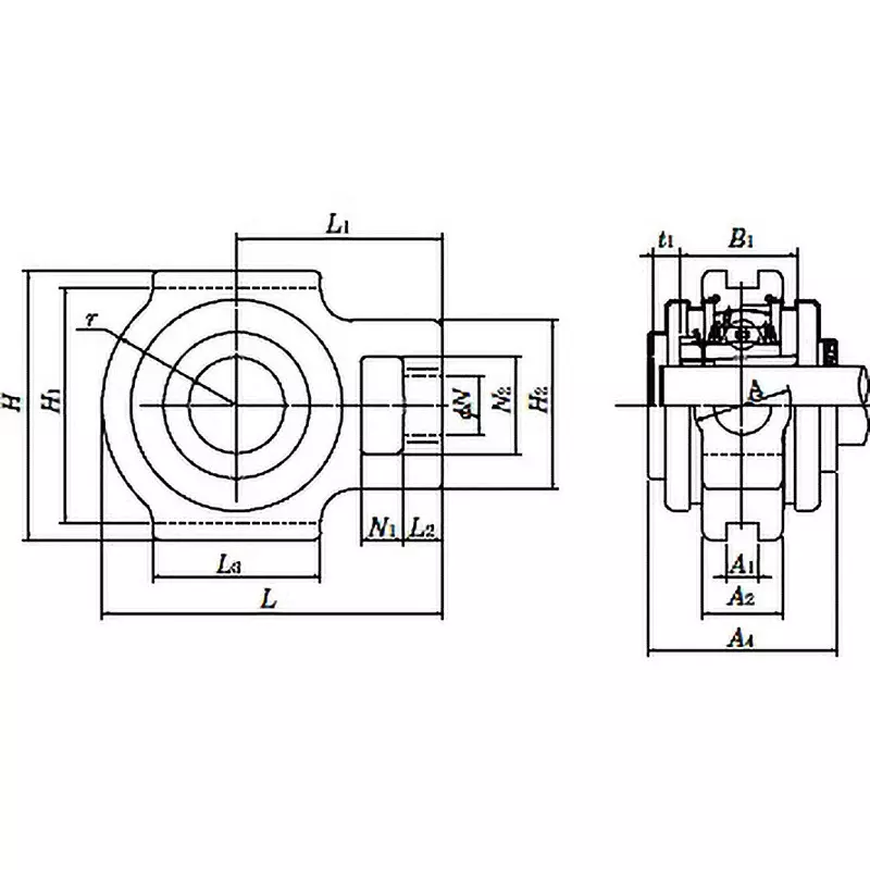 ntn-take-up-unit-oil-supply-type-55-mm-shank-diameter-sm-ukt211d1