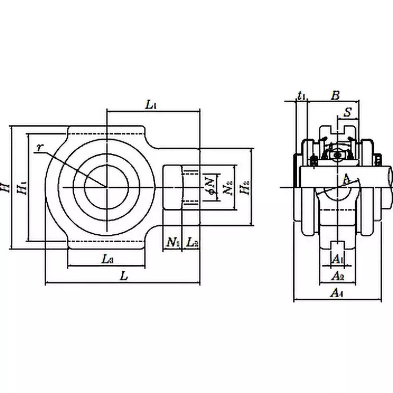 ntn-take-up-unit-oil-free-type-30-mm-shank-diameter-sm-uct206