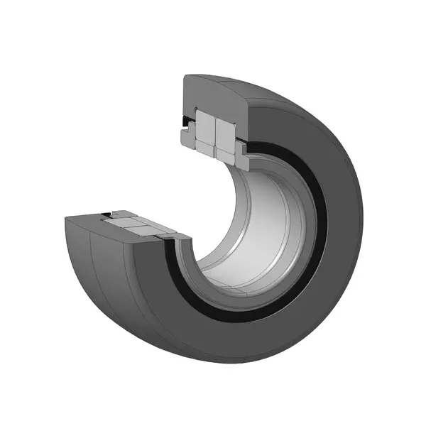 NTN Roller Follower Bearing With Inner Ring, Inner Dia 20 mm, Outer Dia 52 mm, Width 24 mm, NUTR304 Series