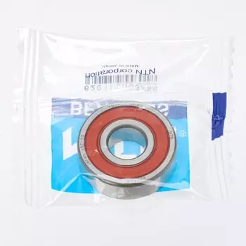 NTN Deep Groove Ball Bearing, Inner Dia 12 mm, Outer Dia 32 mm, Width 10 mm, 6201LLUC3 (Made In Japan)
