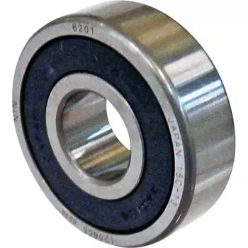 NTN Deep Groove Ball Bearing, Inner Dia 12 mm, Outer Dia 32 mm, Width 10 mm, 6201LLB (Made In Japan)