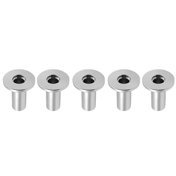Ultrahivac Weldable Flange ISO-KF16 Weld Type, Stainless Steel 304, 40 mm Long (Pack of 5 Pcs)