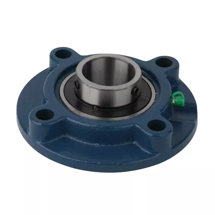 BKZ Round Flange Bearing Unit 51.6 mm Bore, 165 mm Length and 16 mm Mounting Hole Dia, UCFC210