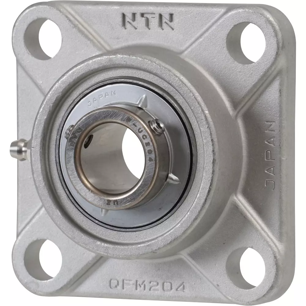 ntn-stainless-series-bearing-unit-square-flange-type-unit-f-ucqfm2-type-20-mm-shank-diameter-f-ucqfm204lp09