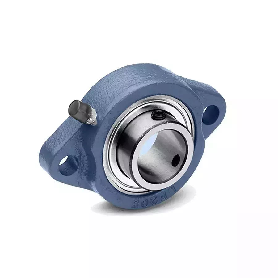 BKZ Flange Pillow Block Ball Bearing Oval 20 mm Shaft Diameter, UCFL204