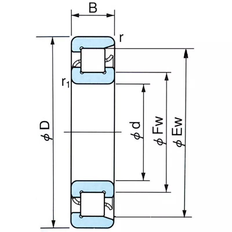 nachi-cylindrical-roller-bearing-radial-90x160-mm-diameter-nf218