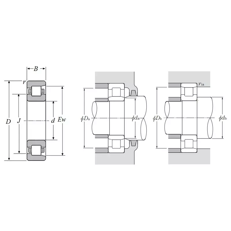 ntn-cylindrical-roller-bearing-105-mm-bore-diameter-320-kn-dynamic-load-single-row-cylindrical-roller-bearing-nf321