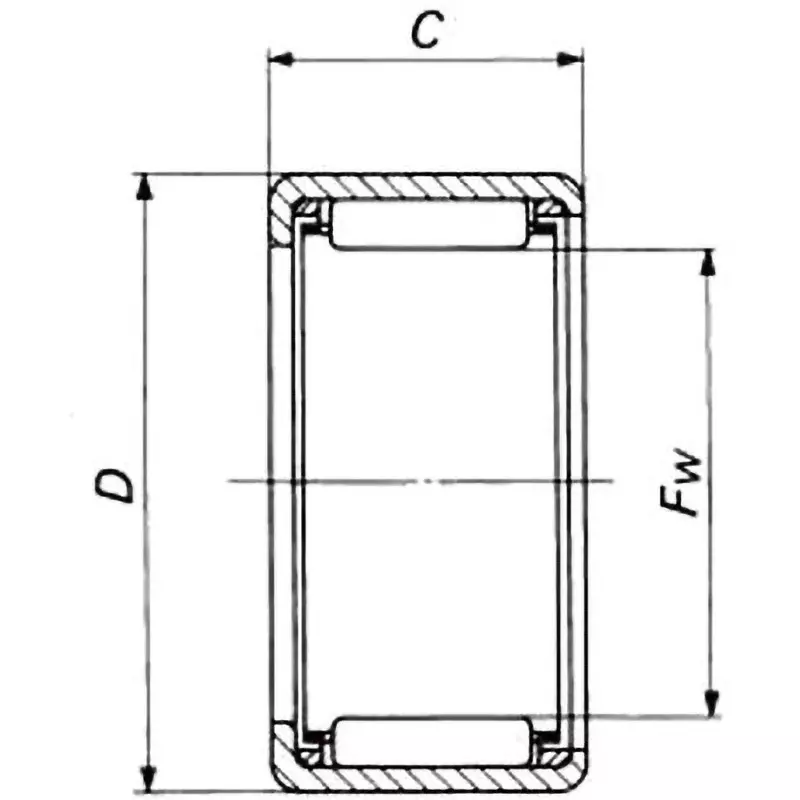 iko-shell-needle-bearing-tla-radial-21-mm-outer-diamater-tla1522z