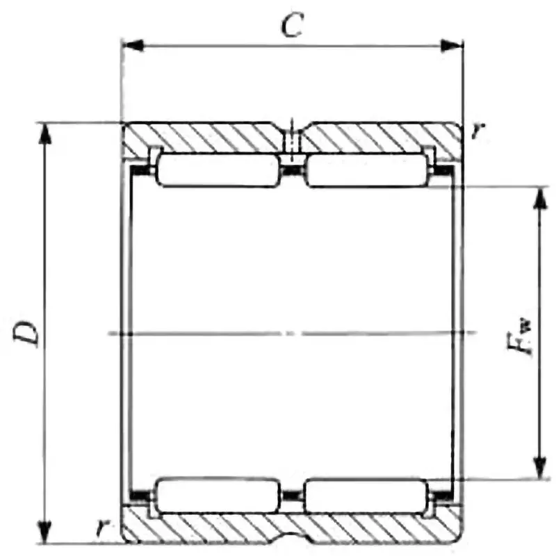 IKO Turning Needle Bearing RNA69 Radial 85 mm Outer Diamater, RNA6912
