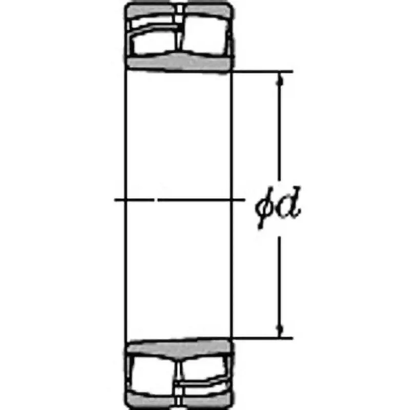 NTN Spherical Roller Bearing 480x700 mm Diameter, 23096BK