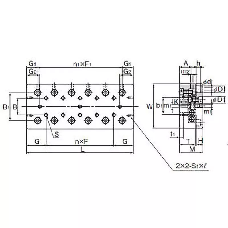 Thk VRU Type Cross Roller Table 9x40 mm, VRU3055