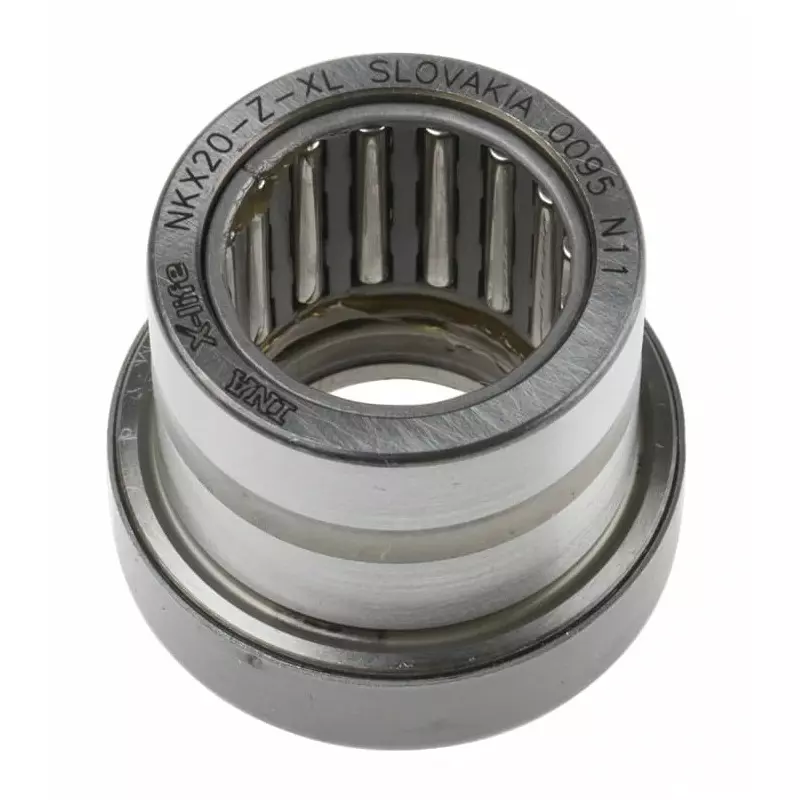 INA 20 mm I.D Needle Roller Bearing, 30 mm O.D, NKX20-Z-XL