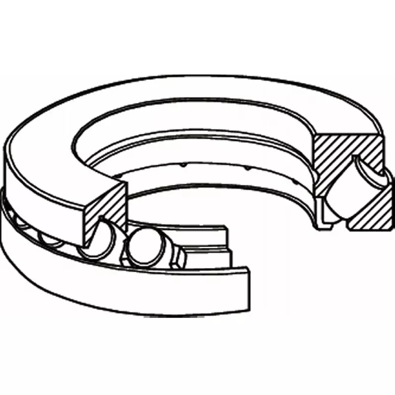 NSK Thrust Spherical Roller Bearing 85x150 mm Diameter, 29317M
