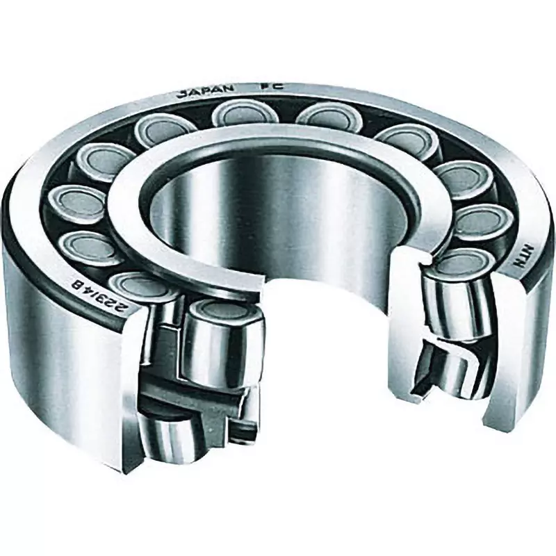 NTN Spherical Roller Bearing High Carbon Chromium Bearing Steel (Inner Ring) 110 mm, (Outer Ring) 200 mm, 22222EMD1C3