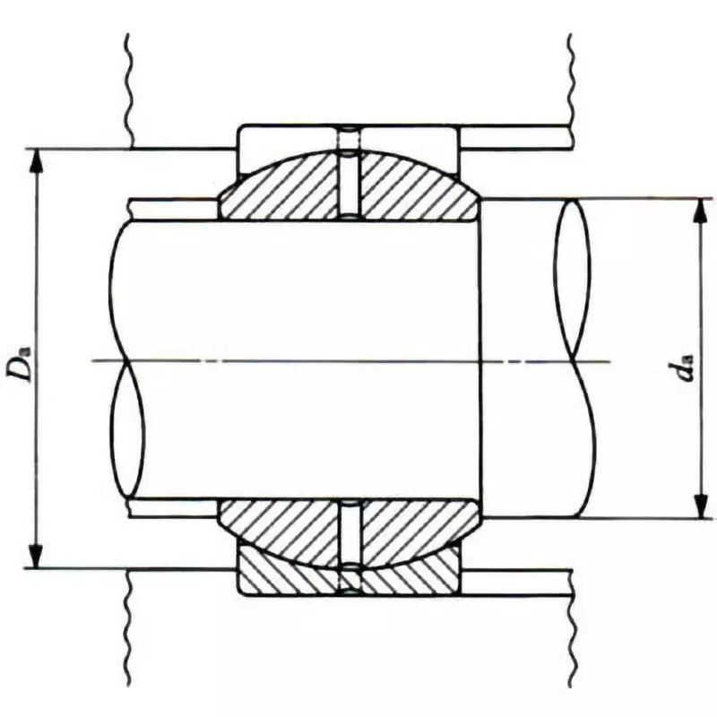 iko-lubricated-spherical-plain-bearing-sb-a-without-seal-sb-a-type-110-mm-oueter-diameter-sb70a