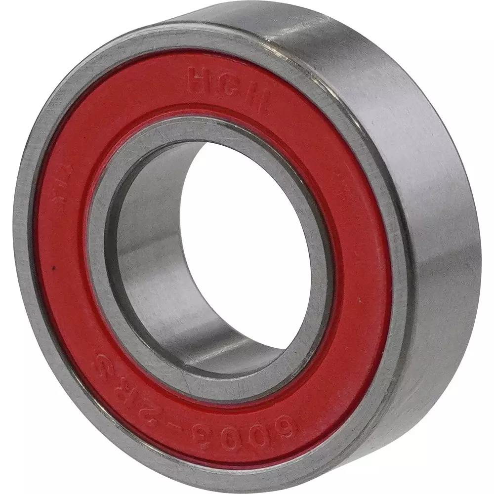 MonotaRO Ball Bearing Series 6000 2RS (Double Contact Rubber Seal Type) 17x35 mm, 6003-2RS