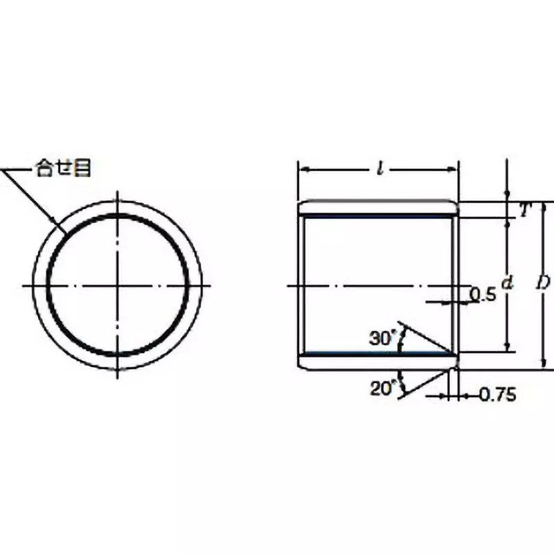ntn-precision-resin-bearing-mle-type-32-x-36-mm-diameter-and-35-mm-width-r-mle3235