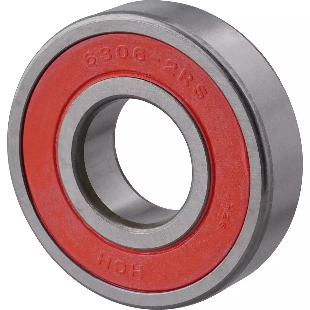 MonotaRO Ball bearing 6300 series 2RS (Both sides contact rubber seal type) 30x72 mm, 6306-2RS