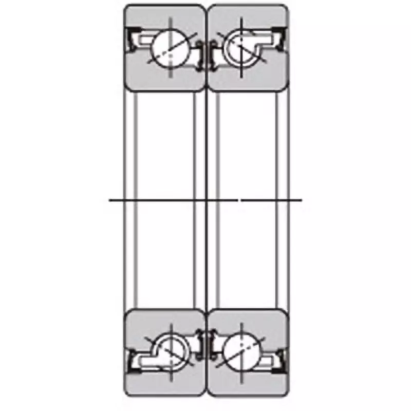 NTN Ball Screw Support Bearing + 2A-BST Type 25 x 62 mm Diameter and 30 mm Width, 2A-BST25X62-1BDBP4