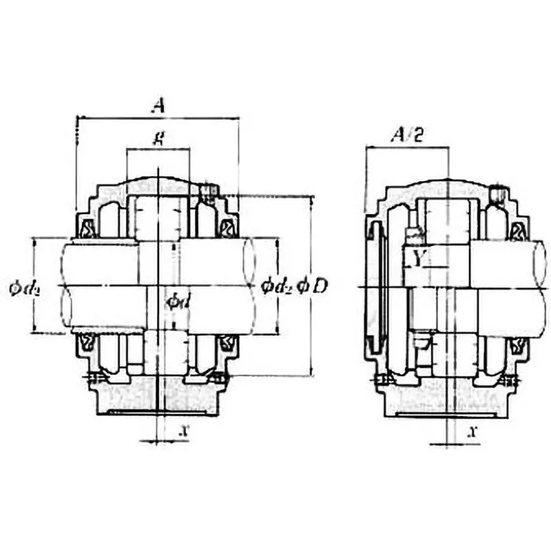 ntn-plummer-block-split-type-sn2-large-bore-type-sn224-rubber-seal-zf30-nominal-no-sn224l5