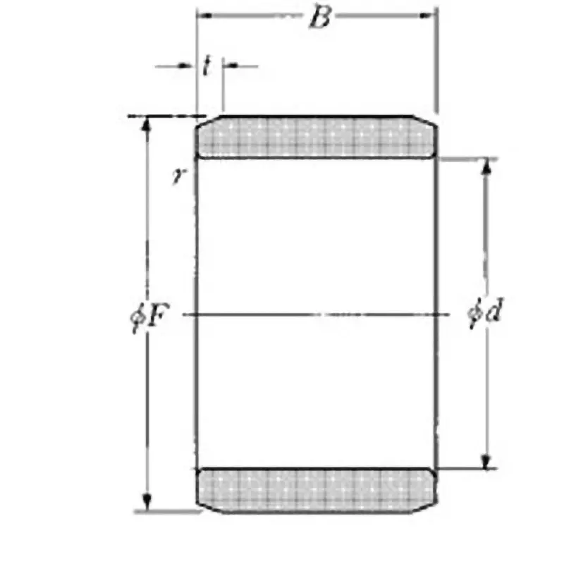 NTN Inner Ring + MI Type 15.875 x 22.225 mm Diameter, MI-101412