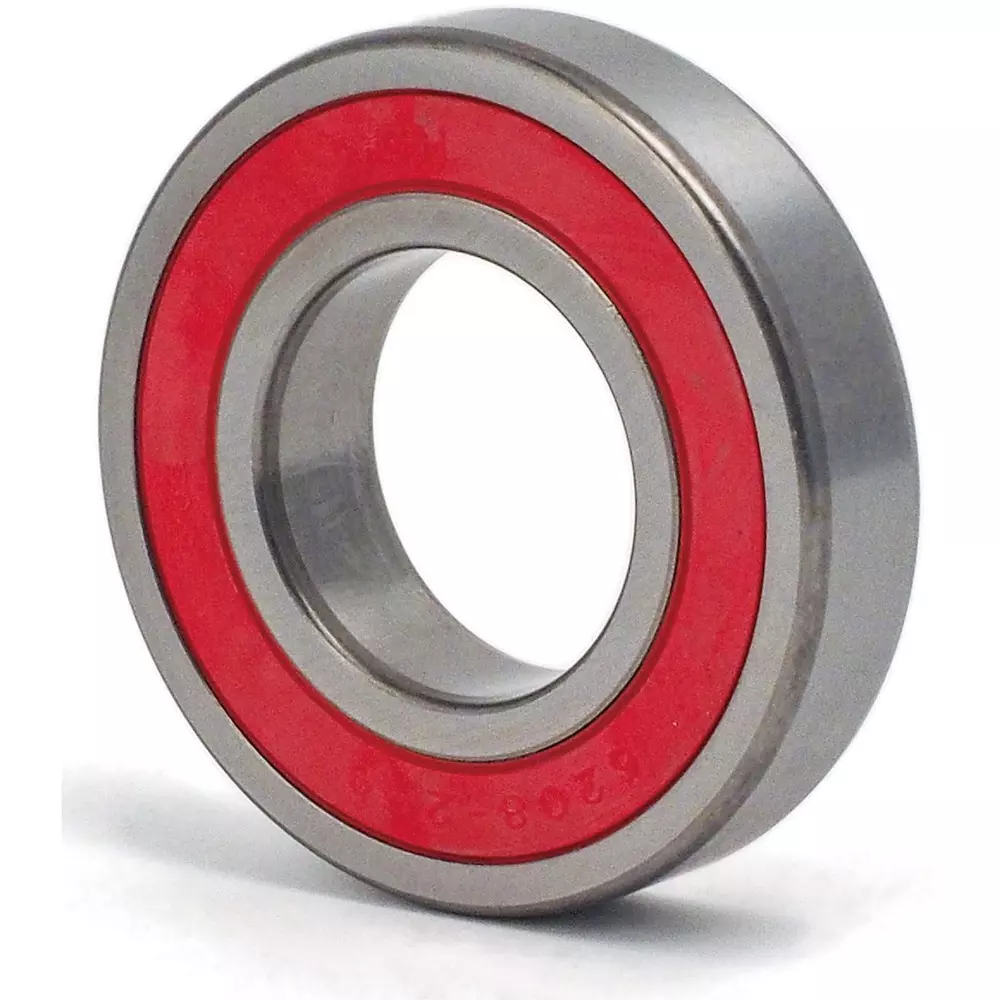 MonotaRO Ball Bearing 6200 Series 2RS (Double Contact Rubber Seal Type) 40x80 mm, 6208-2RS