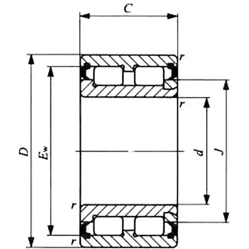 iko-full-complement-roller-bearings-nag-high-carbon-chromium-steel-75-x-105-mm-diameter-nag4915uu
