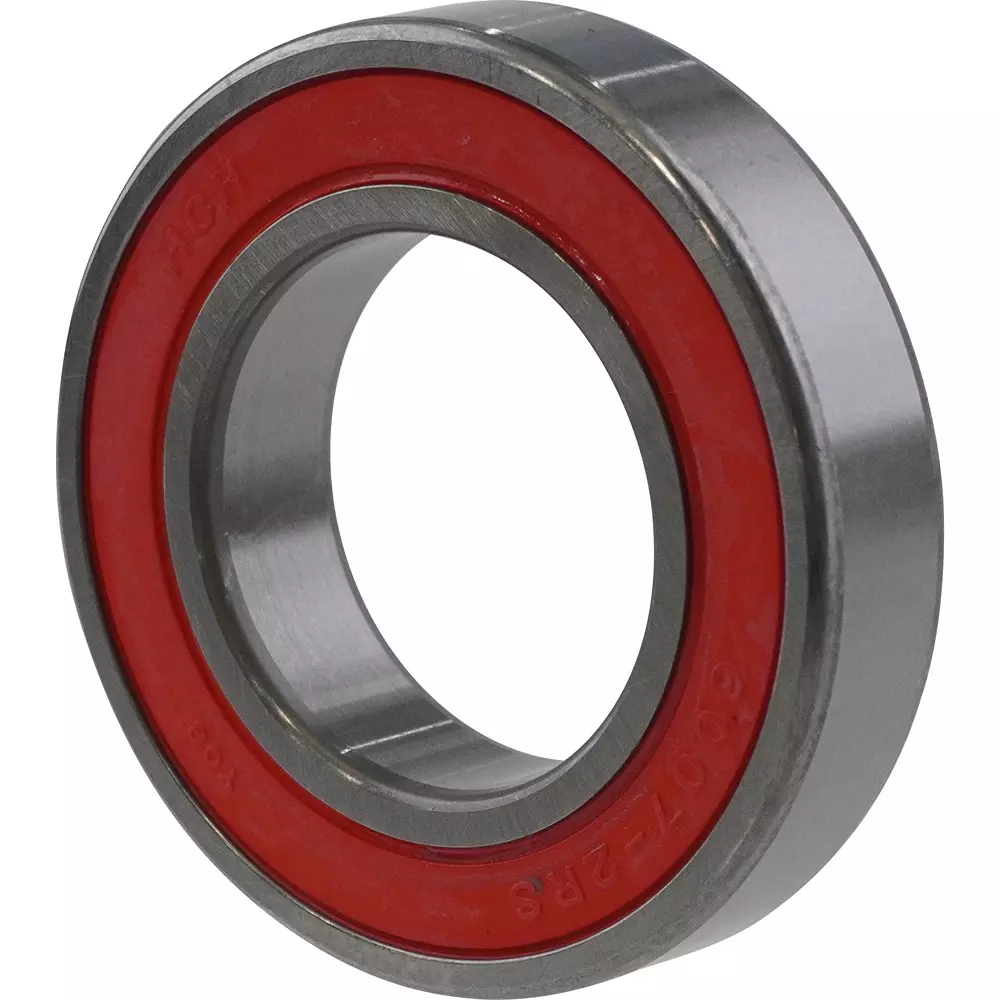 MonotaRO Ball Bearing Series 6000 2RS (Double Contact Rubber Seal Type) 35x62 mm, 6007-2RS