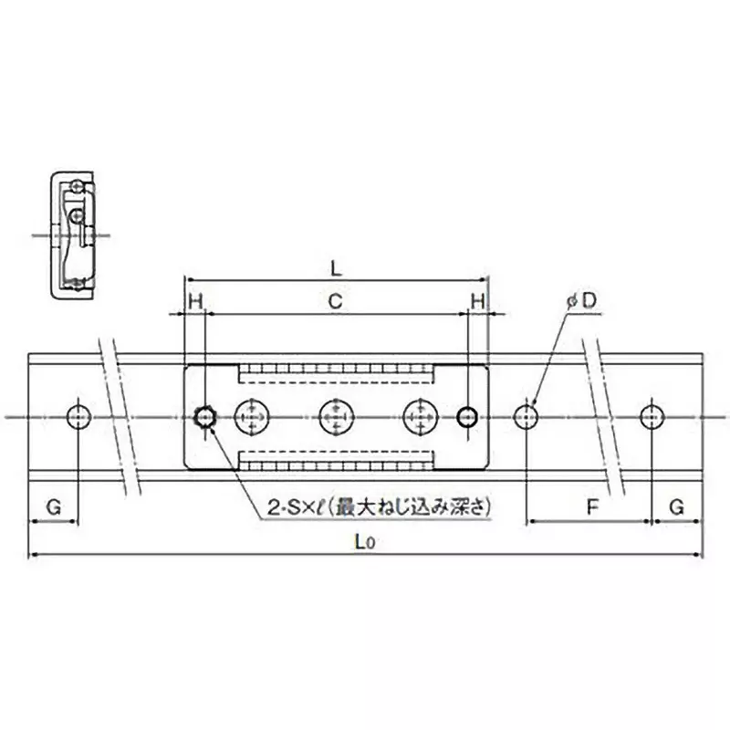 thk-er-type-precision-linear-pack-rail-10-mm-er102560l
