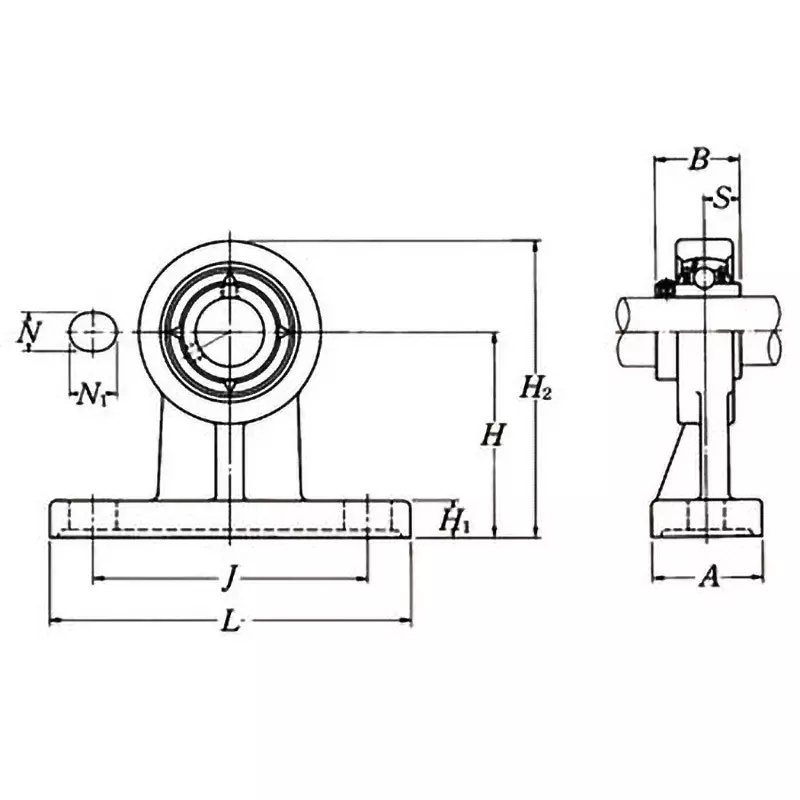 ntn-bearing-unit-high-pillow-unit-35-mm-shank-diameter-uchp207