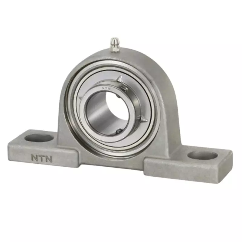 NTN Stainless Steel Series Bearing Unit Pillow Type Unit FS-UCPM2 Type Without Cover 60 mm Shank Diameter, F-S-UCPM212/LP03-S