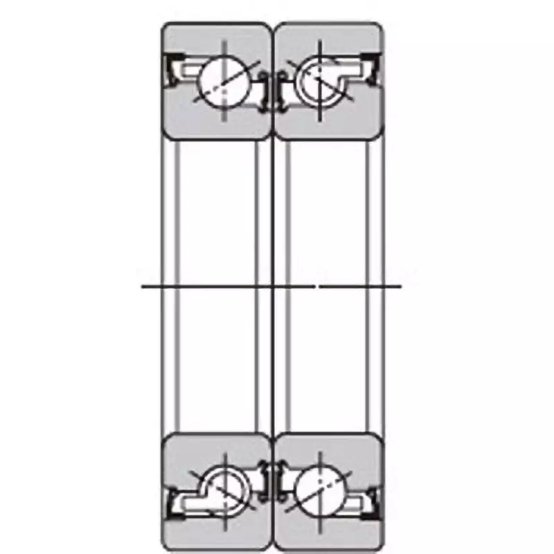 NTN Ball Screw Support Bearing + BST Type 40 x 72 mm Diameter and 30 mm Width, BST40X72-1BDBP4