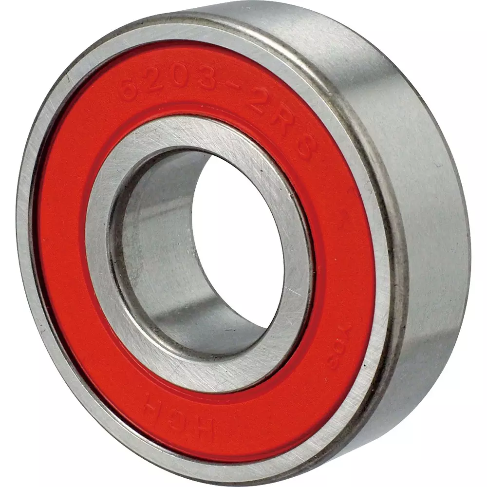 MonotaRO Ball Bearing 6200 Series 2RS (Double Contact Rubber Seal Type) 17x40 mm, 6203-2RS