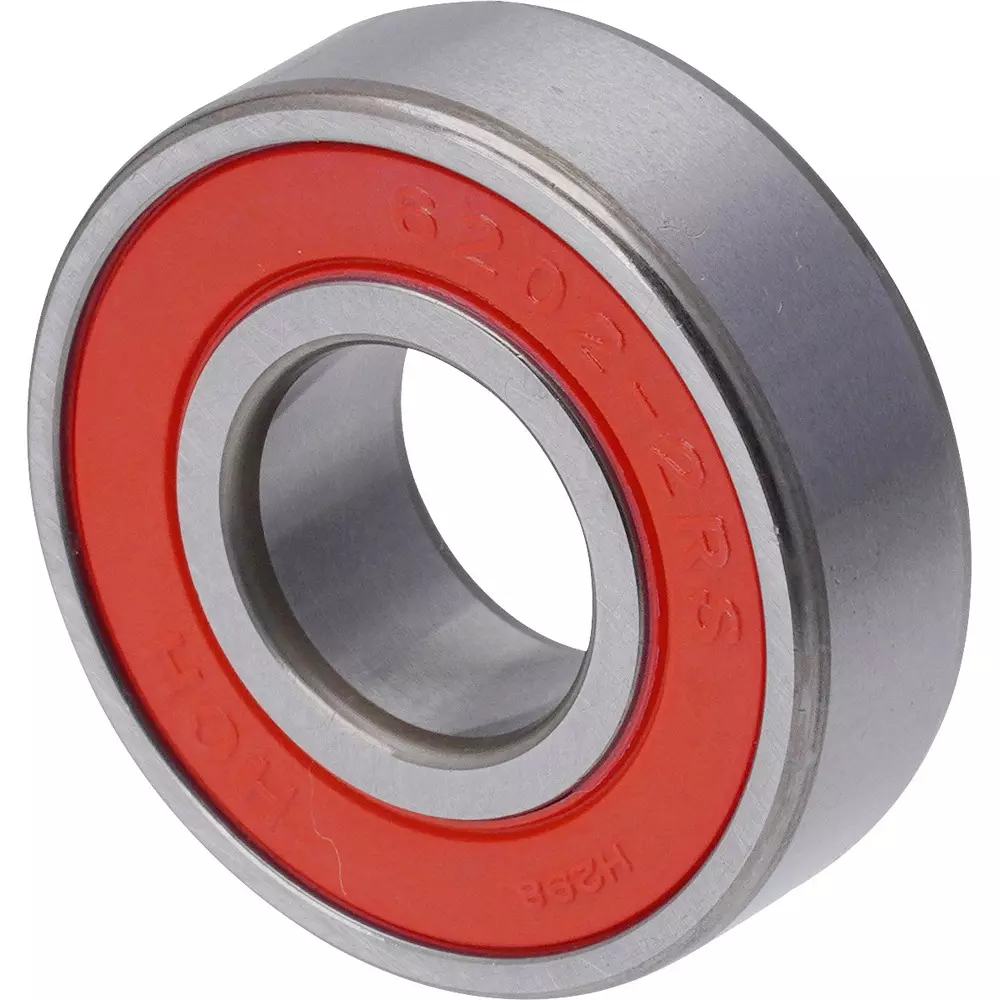 MonotaRO Ball Bearing 6200 Series 2RS (Double Contact Rubber Seal Type) 15x35 mm, 6202-2RS