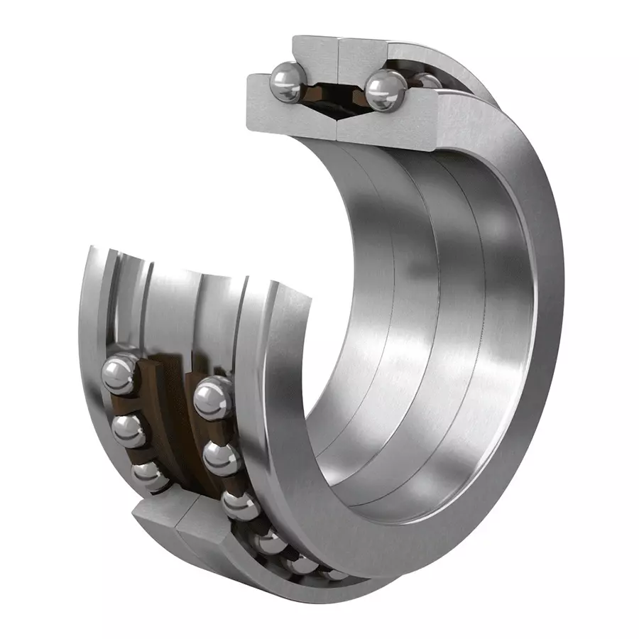 ZKL Double Direction Thrust Ball Bearing, Inner Dia 55 mm, Outer Dia 125 mm, Width 72 mm, 52314A NF