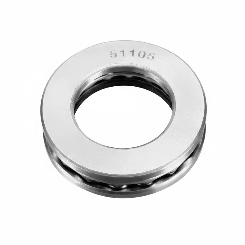 Invento Axial Thrust Ball Bearing Single Direction Carbon Steel 42 mm OD x 25 mm ID x 11 mm H, 51105 (Pack of 4 Pcs)