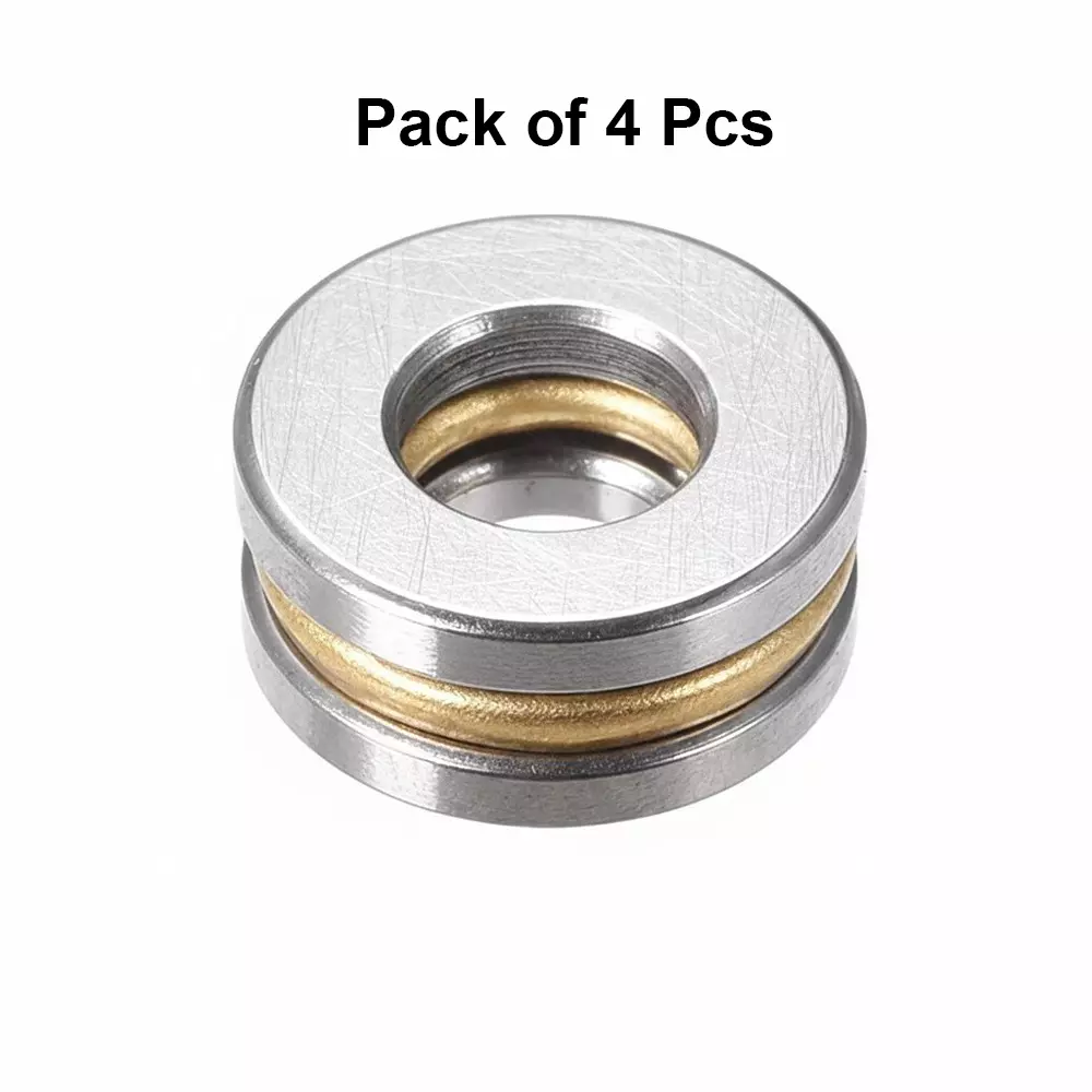 invento-axial-thrust-miniature-ball-bearing-single-direction-chromium-steel-9-mm-od-x-4-mm-id-x-4-mm-h-f4-9m-pack-of-4-pcs