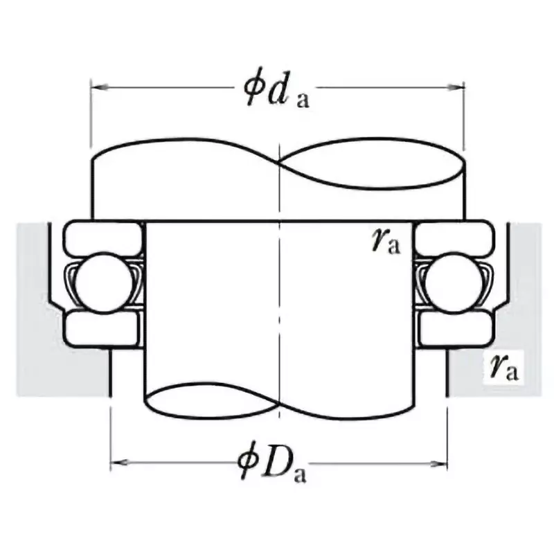 nsk-single-thrust-ball-bearing-900-type-high-carbon-chromium-steel-45-x-73-mm-diameter-909