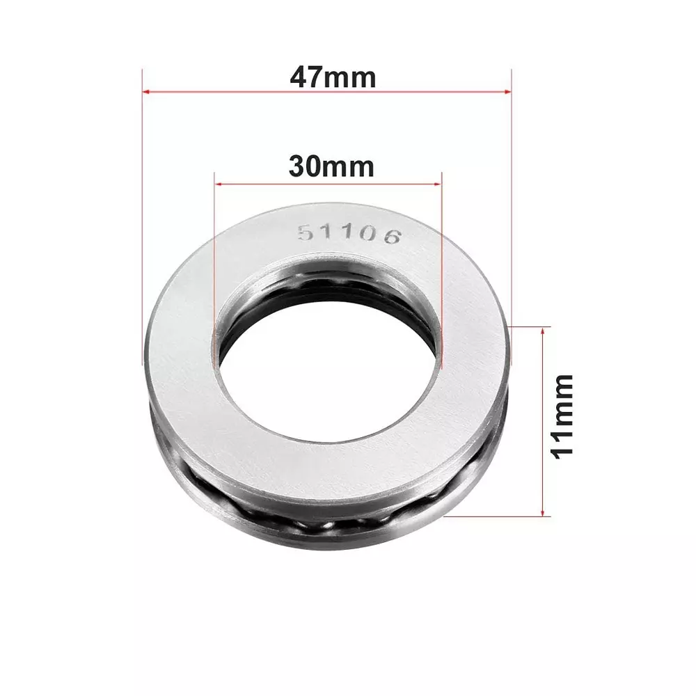 invento-axial-thrust-ball-bearing-single-direction-carbon-steel-47-mm-od-x-30-mm-id-x-11-mm-h-51106-pack-of-4-pcs