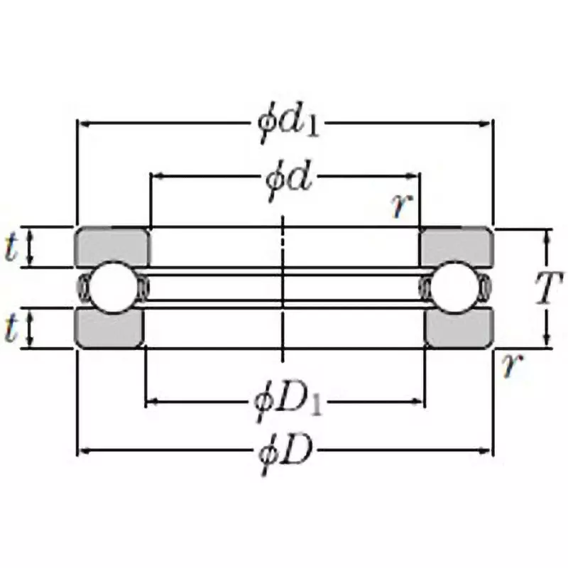 ntn-single-thrust-ball-bearing-51100-type-90x120-mm-diameter-and-22-mm-width-b-51118l1p5
