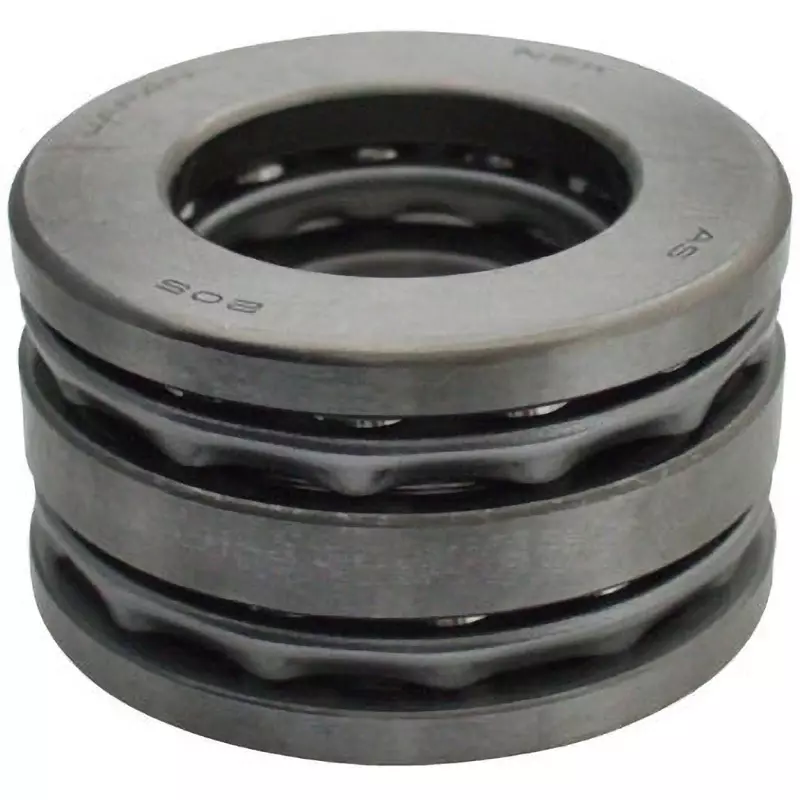 NSK Double Thrust Ball Bearings 52200 Series High Carbon Chromium Steel 25 x 47 mm Diameter, 52205