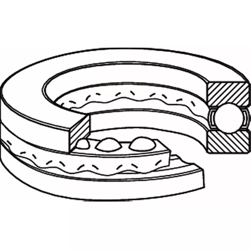 nsk-single-direction-thrust-ball-bearing-aligning-seat-type-50-x-95-mm-diameter-53310u