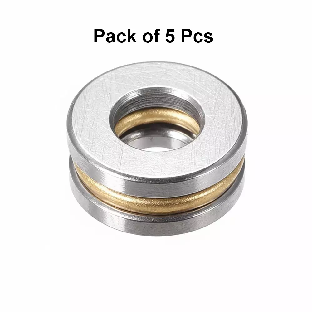invento-axial-thrust-miniature-ball-bearing-single-direction-chromium-steel-9-mm-od-x-4-mm-id-x-4-mm-h-f4-9m-pack-of-5-pcs