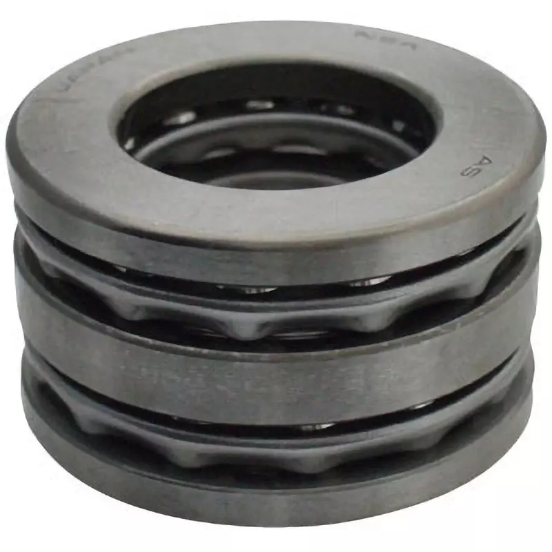 NSK Double Thrust Ball Bearings 52200 Series High Carbon Chromium Steel 50 x 78 mm Diameter, 52210