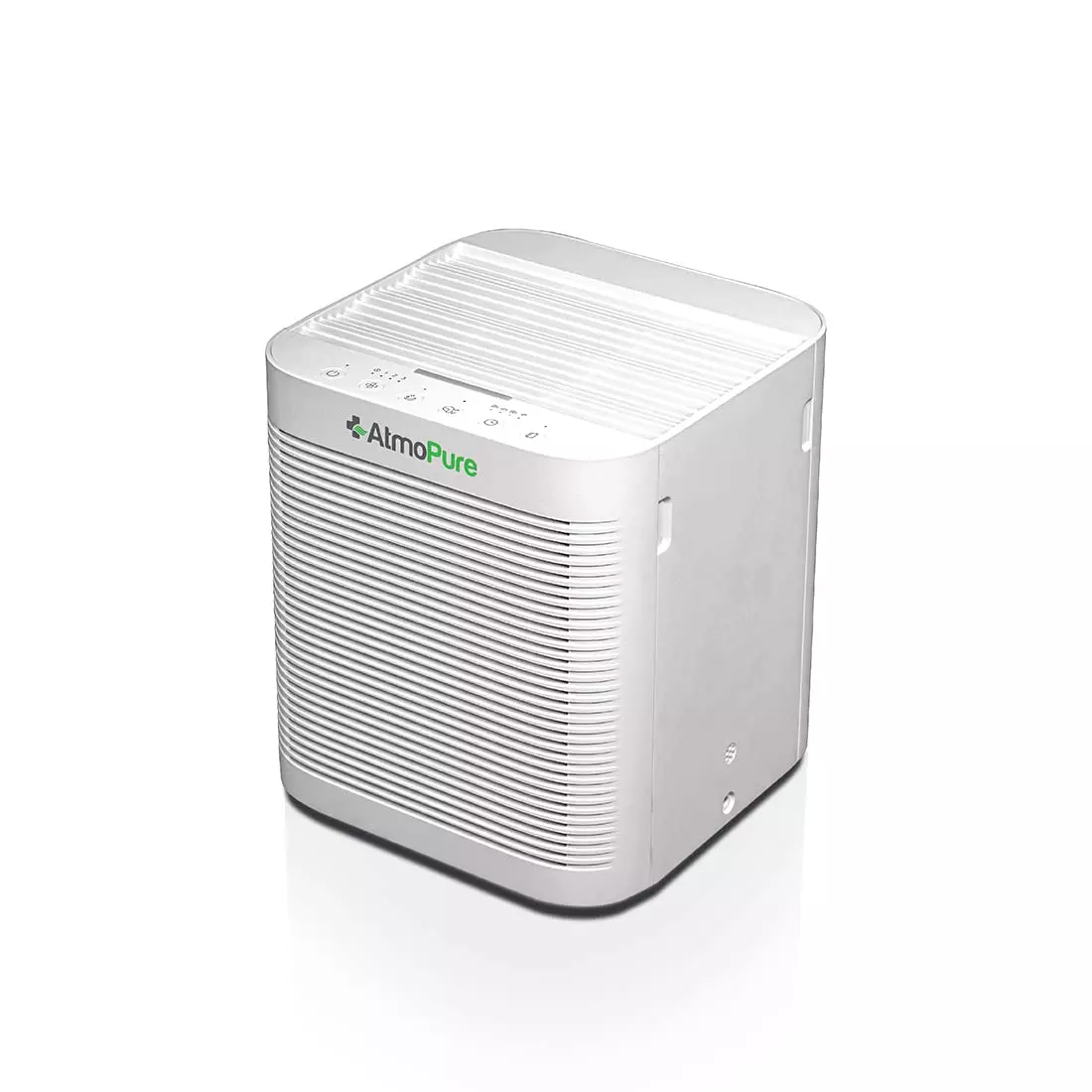 AtmoPure Air Purifier KJ300F Sleek Desktop - 400 SQFT HEPA 13 Filter+UV-C+Ionizer White